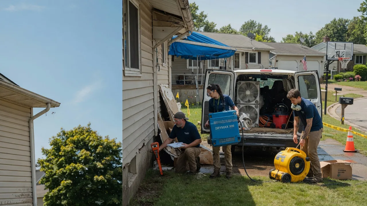 Ceiling Leak Cleanup in Missouri City, MO near me